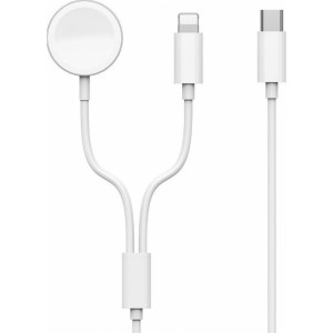 Wiwu - 2in1 Wireless Charger Mi-10 for Apple Watch + Lightnig Cable