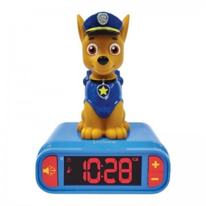 Lexibook Digital alarm clock with a Chase 3D nightlight Lexibook