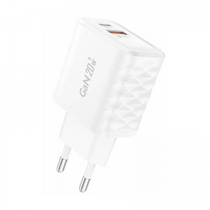 Foneng EU56 1xUSB-A, 1xUSB-C, 20W Power Charger (White)