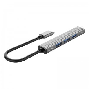 Orico USB to USB 3.0 + 3x USB 2.0 Hub Adapter (gray)