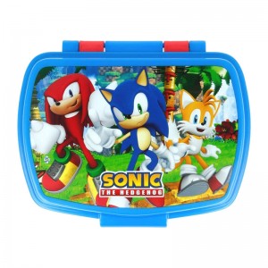 Stor Lunch Box for Kids STOR 40574 450 ml Sonic the Hedgehoh (blue&red)