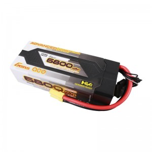 Gens Ace G-Tech Advanced 6800mAh 22.8V 100C 6S1P HardCase 61#Lipo Battery Pack with EC5