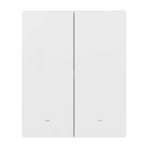 Sonoff M5-2C-80W Matter smart wall switch (2-channel, for frame)