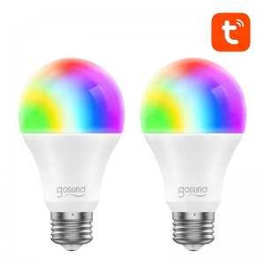 Gosund Smart Bulb LED WB4 (2-pack) Gosund (RGB) E27 Tuya