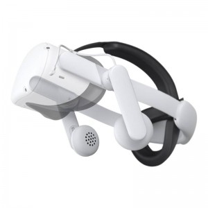 Kiwidesign Comfort Audio Head Strap Kiwi Design QA01 for Meta Quest 2 White