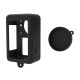 Puluz Silicone case Puluz for DJI Osmo Action 4/3 with lens cover (black)