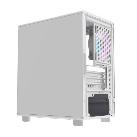 Darkflash DB330M computer case + 3 aRGB fans (white)