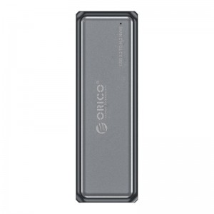 Orico NVME M.2, 10gbps, USB-A to USB-A/C drive enclosure (gray)