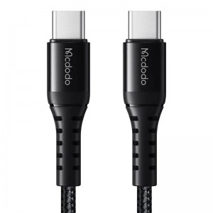 Mcdodo Cable USB-C to USB-C Mcdodo CA-5640, 60W, 0.2m (black)