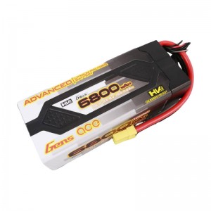 Gens Ace G-Tech Advanced 6800mAh 22.8V 100C 6S1P HardCase 61#Lipo Battery Pack with EC5