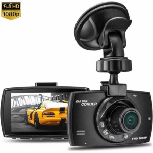 Iwear GT3 HD automašīnas DVR paneļa videokamera ar G-sensoru 1080p HD 140° plašs leņķis 2,7'' LCD melns