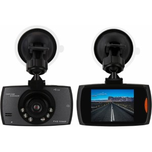 Iwear GT3 HD automašīnas DVR paneļa videokamera ar G-sensoru 1080p HD 140° plašs leņķis 2,7'' LCD melns