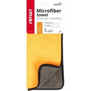 Amio Microfiber drying towel 40x60cm 600g AMIO-03753
