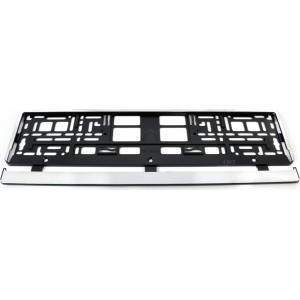 Utal License Plate Frame - chrome