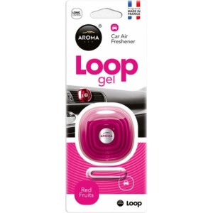 Mtm Industries Car air freshener AROMA CAR LOOP - Red fruits