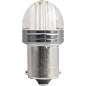 Amio LED light bulb STANDARD P21W 9SMD 12V Clear white (100 pcs)