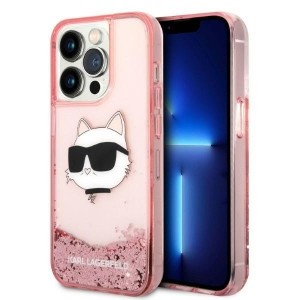 Karl Lagerfeld KLHCP14XLNCHCP Aizmugurējais Apvalks Priekš Apple iPhone 14 Pro Max