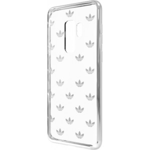 Adidas Clear Case Silikona Apvalks Priekš Samsung G965 Galaxy S9 Plus Sudrabs