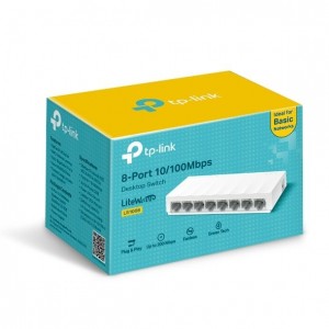 Tp-Link LS1008 Network Switch 8x RJ45 100Mb/s Tikla komutators