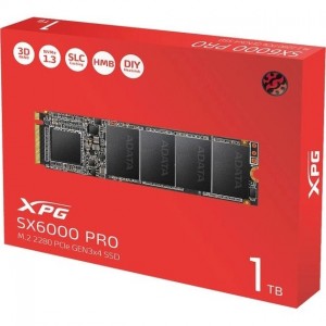 Adata XPG SX6000 PRO 1TB PCIe 3.0 M.2 2280 NVMe