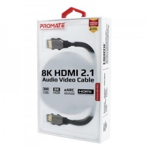 Promate PROLINK8K-200 Ultra HD / 8K HDR HDMI Kabelis 2m Zeltains