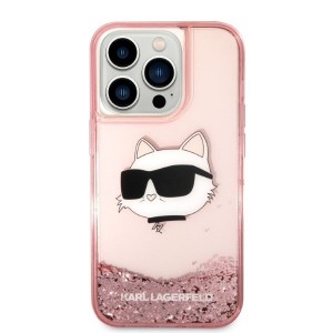 Karl Lagerfeld KLHCP14XLNCHCP Aizmugurējais Apvalks Priekš Apple iPhone 14 Pro Max