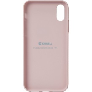 Krusell Sandby Cover Apple iPhone XS Max dusty pink