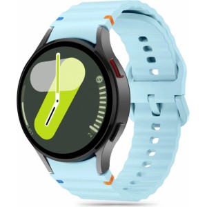 Tech-Protect Pasek Tech-Protect Silicone Sport na Samsung Galaxy Watch 4 / 5 / 5 Pro / 6 / 7 / FE - błękitny