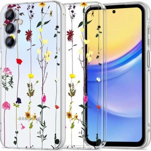 Tech-Protect FlexAir+ case for Samsung Galaxy A35 5G - colorful flowers