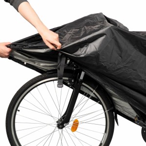 Hurtel Waterproof bike cover size S - black (universal)