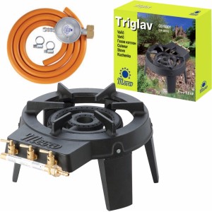 Meva TRIGLAV 9kW 3-burner industrial gas stove