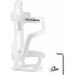 Rockbros 31210012002 bicycle water bottle holder - white