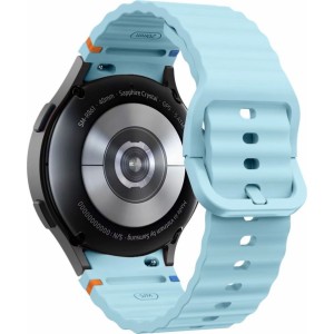 Tech-Protect Pasek Tech-Protect Silicone Sport na Samsung Galaxy Watch 4 / 5 / 5 Pro / 6 / 7 / FE - błękitny