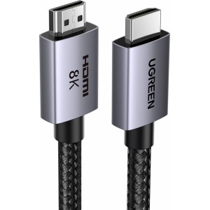 Ugreen HD171 cable with HDMI 2.1 8K connectors certified, 1 m long - gray