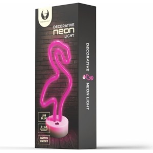 None Neon LED on a stand FLAMINGO pink FSNE01 Forever Light