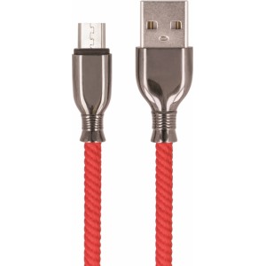 None Setty cable USB - microUSB 1,0 m 3A FC-M red