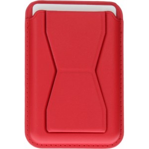 None Card holder with stand red