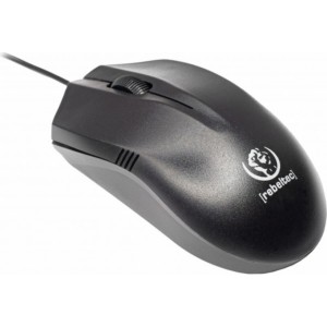 Rebeltec optical mouse USB 1,8m Wolf