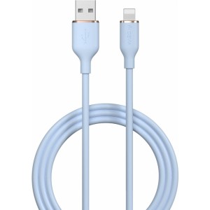 Devia cable Jelly EC630 USB - Lightning 1,2 m 2,4A blue