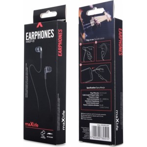 None Maxlife wired earphones MXEP-01 jack 3,5mm black