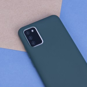 Matt TPU case for Oppo A78 5G / A58 5G forest green