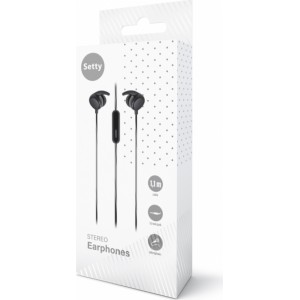 None Setty wired earphones Sport black