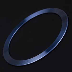 Metal Ring (2 in set) navy blue