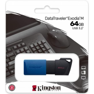 Kingston pendrive DataTraveler Exodia M DTXM 64GB blue