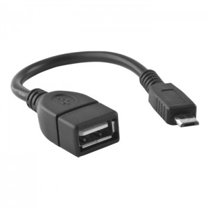 Forever adapter USB - microUSB black