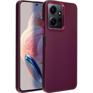 OEM FRAME Case for XIAOMI Redmi Note 12 4G purple