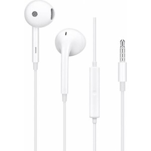 Oppo original wire earphones Jack 3,5 mm with microphone MH135 white bulk