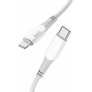 Hoco cable Type C to Lightning PD 3A 20W X70 1 m white