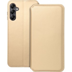 OEM DUAL POCKET Book case for SAMSUNG A14 5G gold