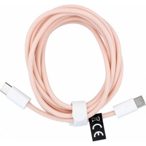 OEM Cable Type C to Type C PD QC3.0 3A 60W C263 2 m pink